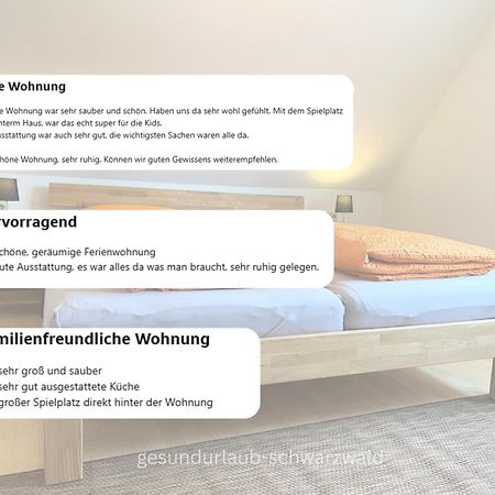 Ferienwohnung Kinzigblick *NEU* für Familien im Schwarzwald Kinzigtal Schenkenzell Exterior foto